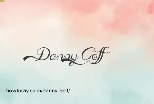 Danny Goff