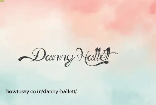 Danny Hallett