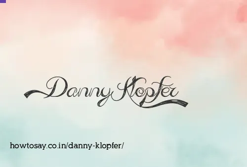 Danny Klopfer