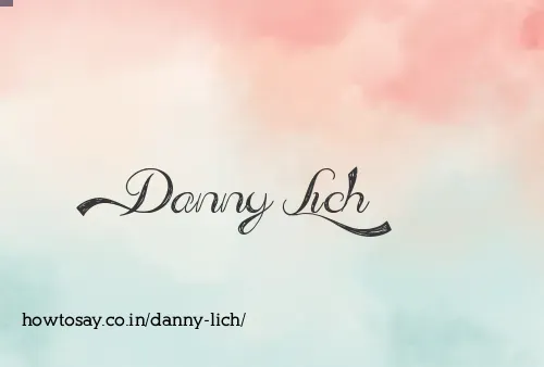 Danny Lich