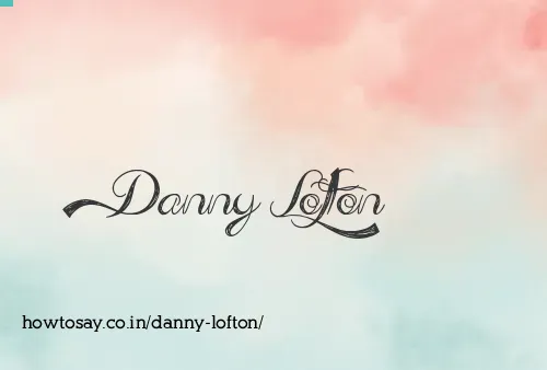Danny Lofton