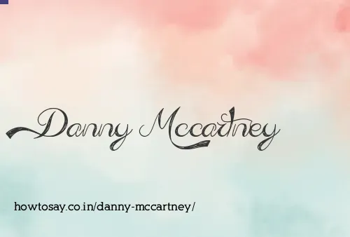 Danny Mccartney