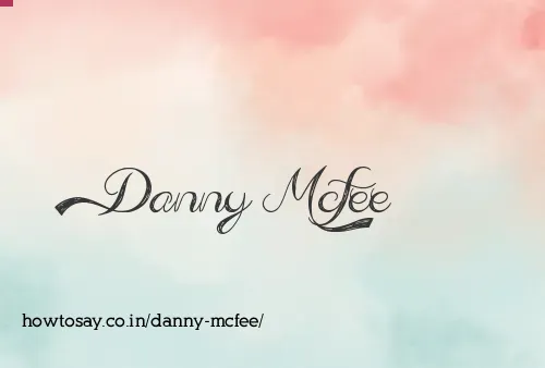 Danny Mcfee