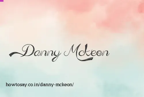 Danny Mckeon