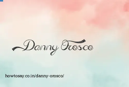 Danny Orosco