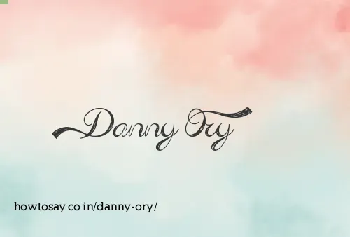 Danny Ory