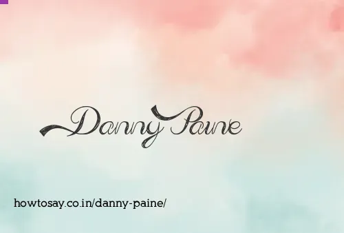 Danny Paine
