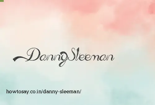 Danny Sleeman