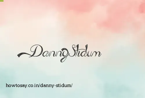 Danny Stidum