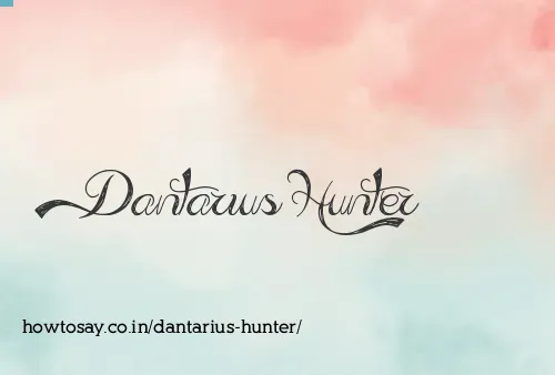 Dantarius Hunter