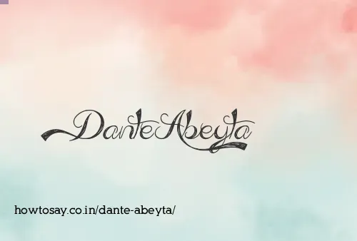 Dante Abeyta
