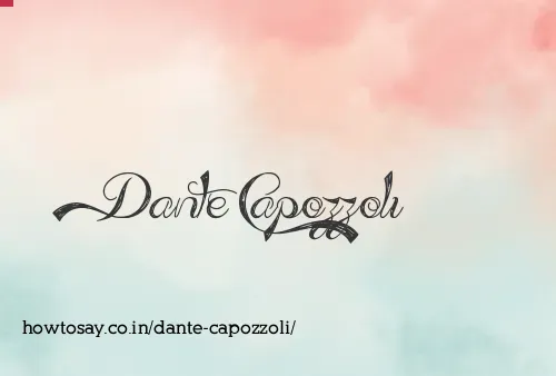 Dante Capozzoli