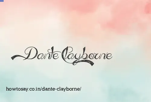 Dante Clayborne