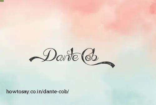 Dante Cob
