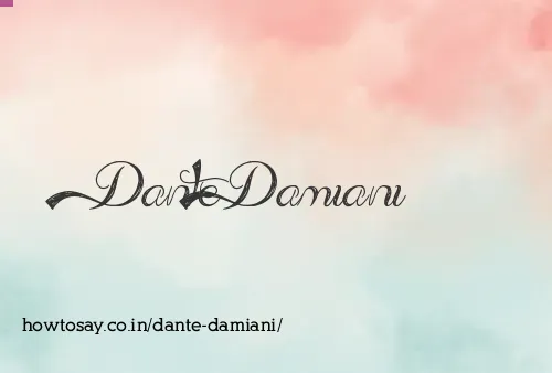Dante Damiani