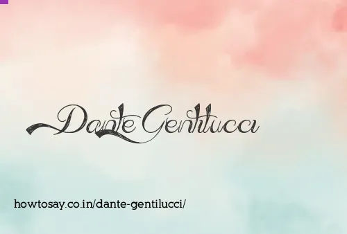 Dante Gentilucci