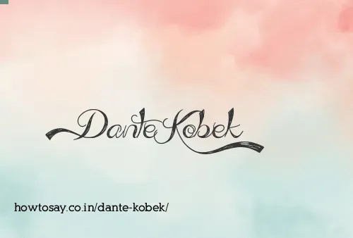 Dante Kobek