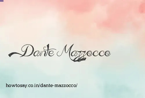 Dante Mazzocco