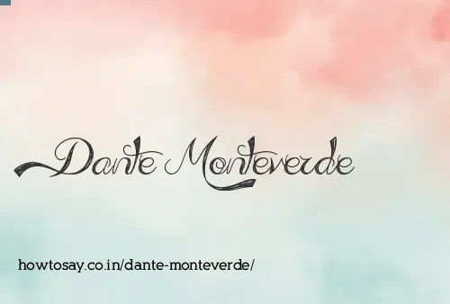 Dante Monteverde
