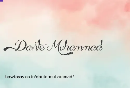 Dante Muhammad