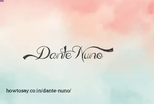 Dante Nuno