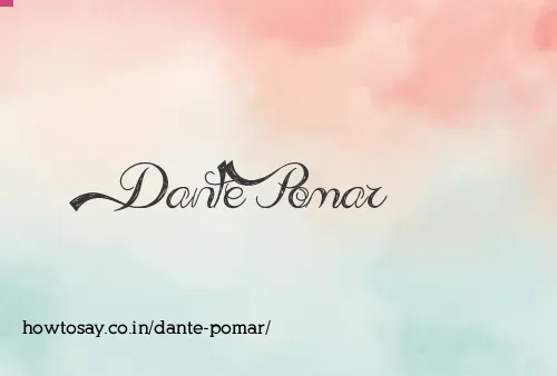 Dante Pomar