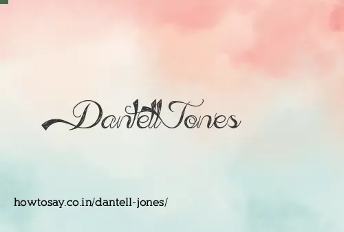 Dantell Jones