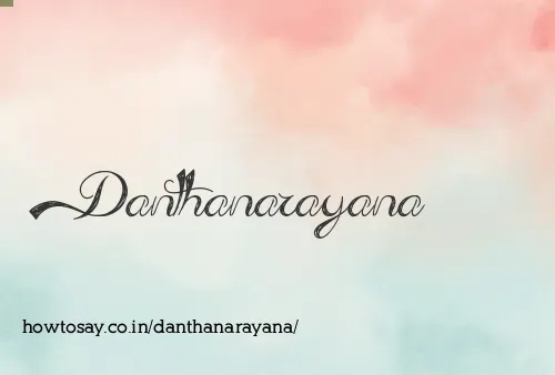 Danthanarayana