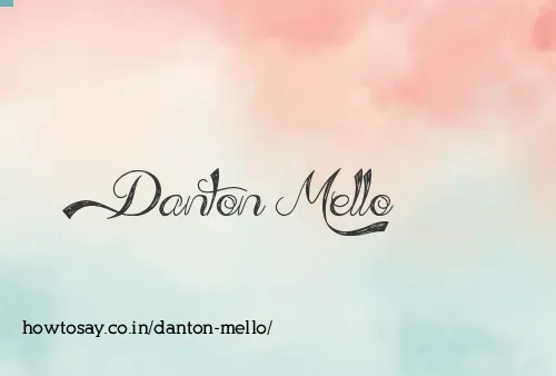 Danton Mello