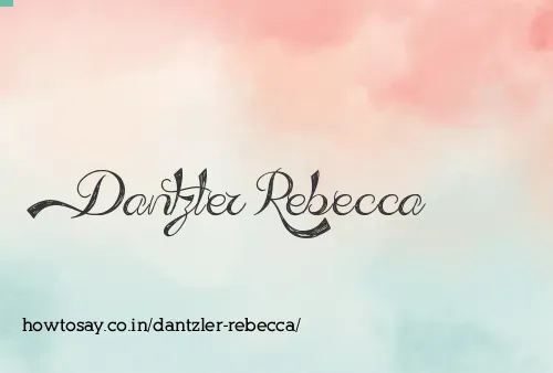 Dantzler Rebecca
