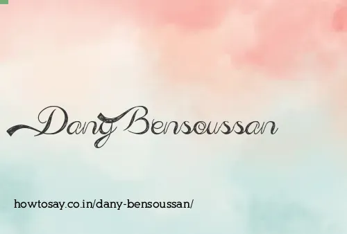 Dany Bensoussan