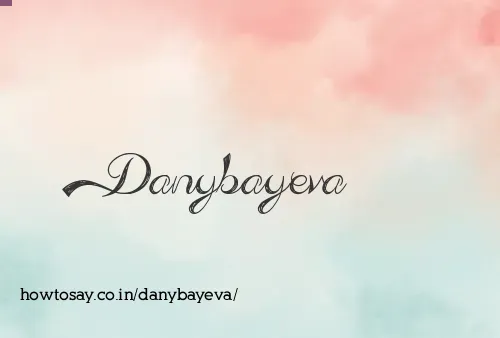 Danybayeva