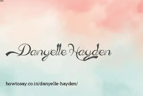 Danyelle Hayden