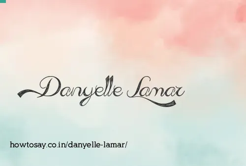 Danyelle Lamar