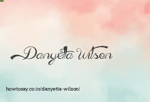 Danyetta Wilson