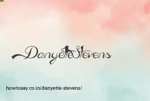 Danyette Stevens