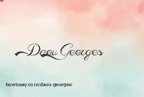 Daou Georges