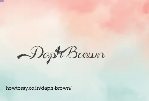 Daph Brown