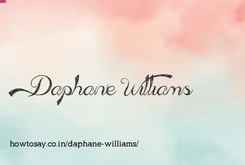 Daphane Williams