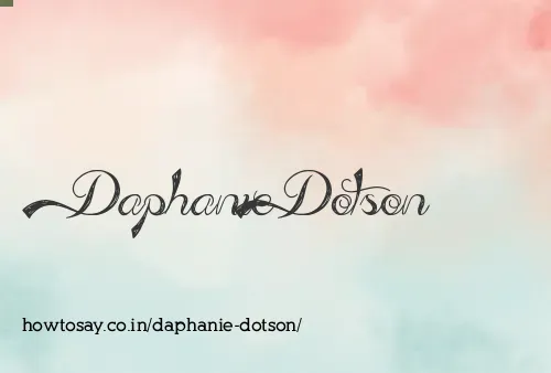 Daphanie Dotson