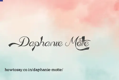 Daphanie Motte