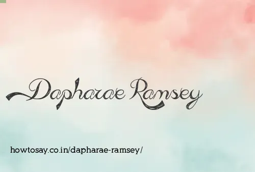 Dapharae Ramsey