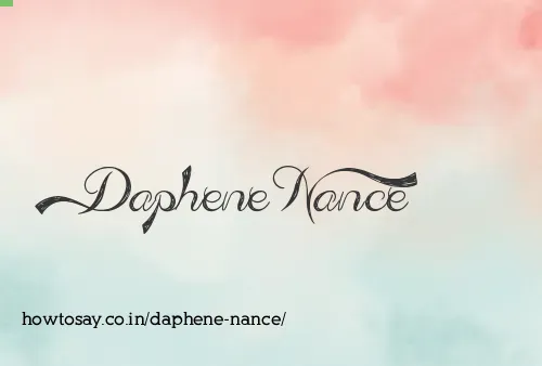 Daphene Nance