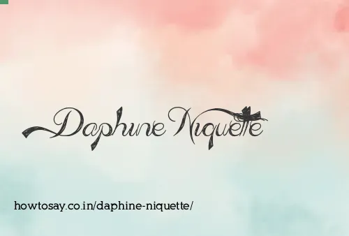 Daphine Niquette
