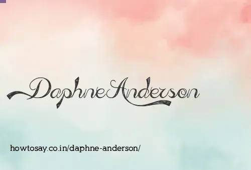 Daphne Anderson