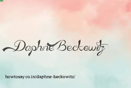 Daphne Beckowitz