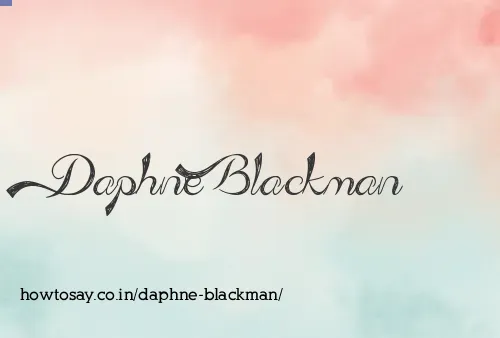 Daphne Blackman