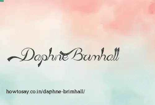 Daphne Brimhall