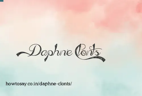 Daphne Clonts