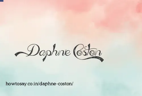 Daphne Coston